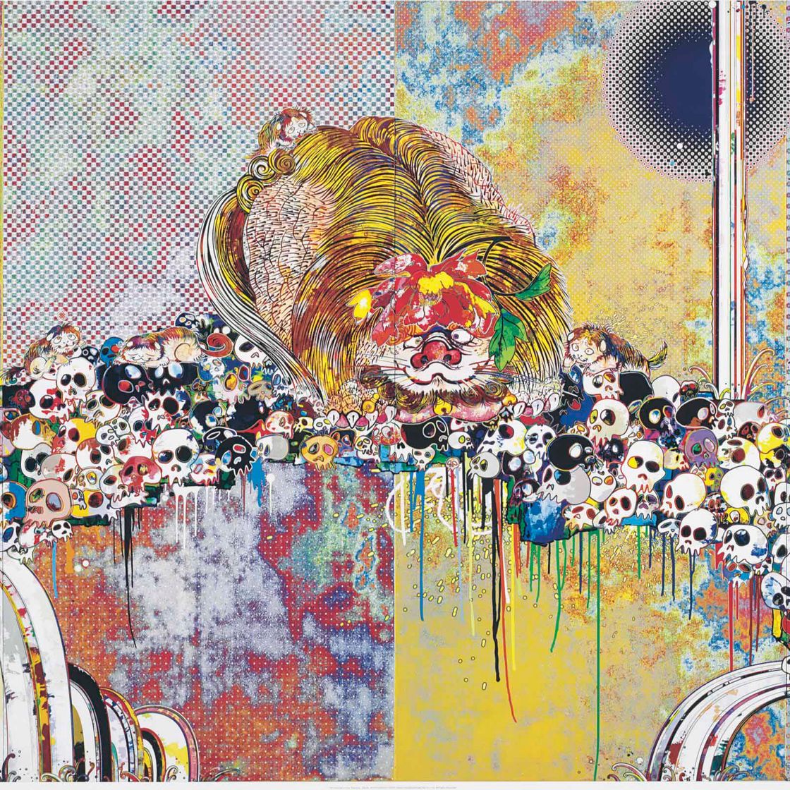 Takashi Murakami — Из китайских львов, пионов, черепов и фонтанов