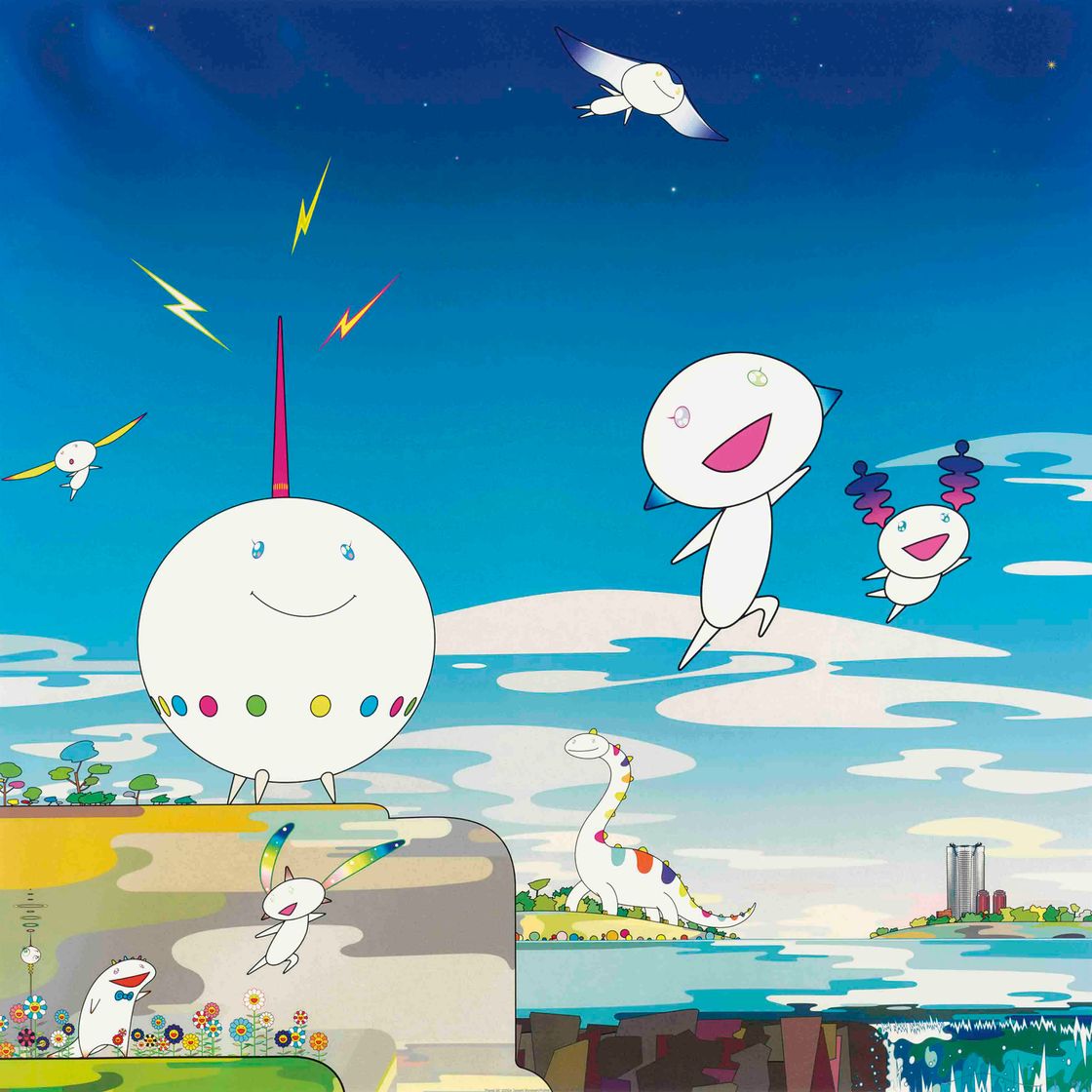 Takashi Murakami — Четыре гравюры художника