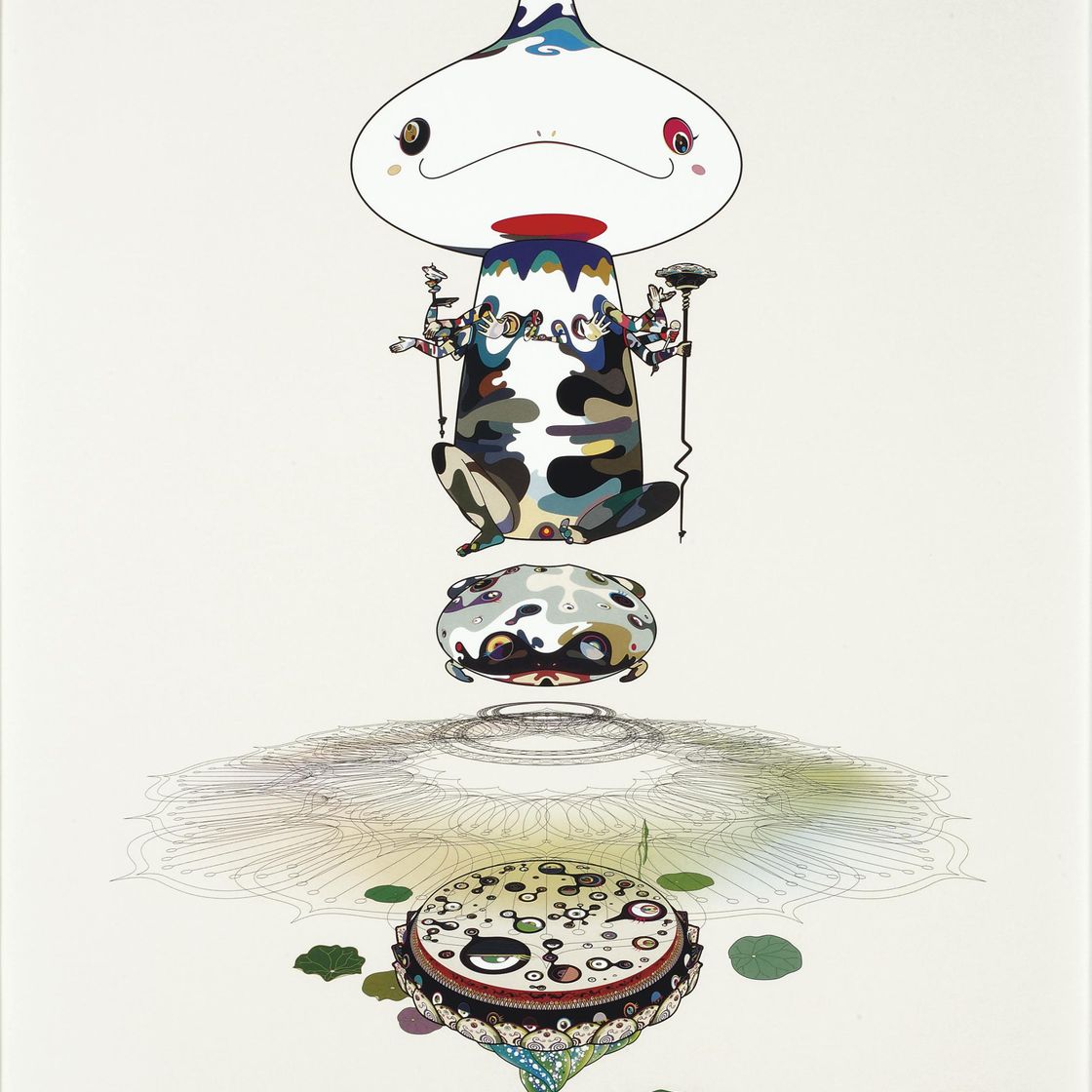 Takashi Murakami — Четыре гравюры художника