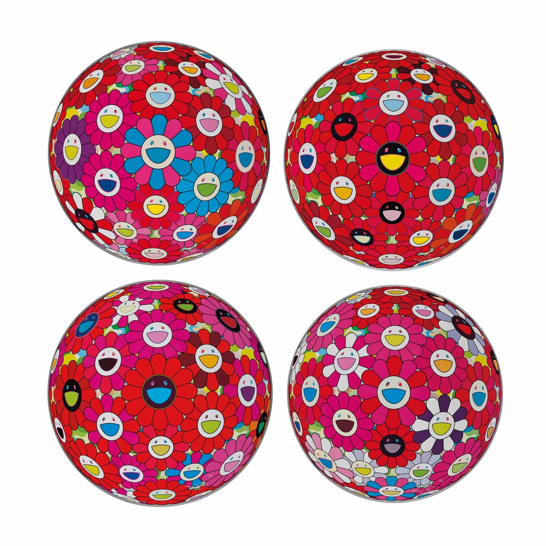 Takashi Murakami — Четыре гравюры художника
