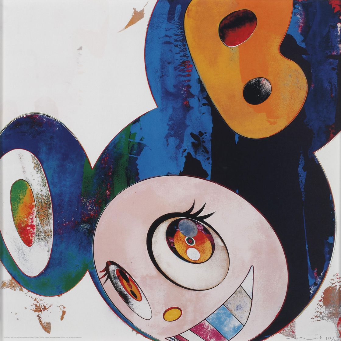Takashi Murakami — Четыре гравюры художника