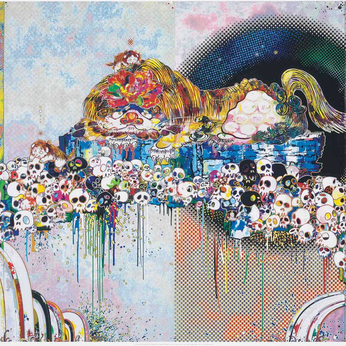 Takashi Murakami — Когда Межпространственные Волны Проходят через Меня, Я могу различать Голоса Ангела и Дьявола