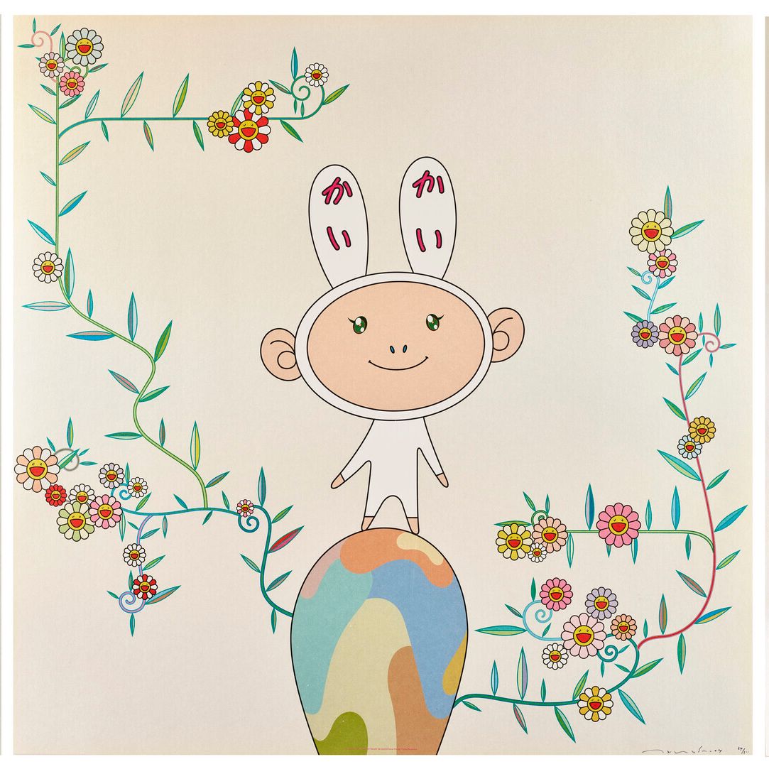 Takashi Murakami — Три гравюры художника, изображение 1