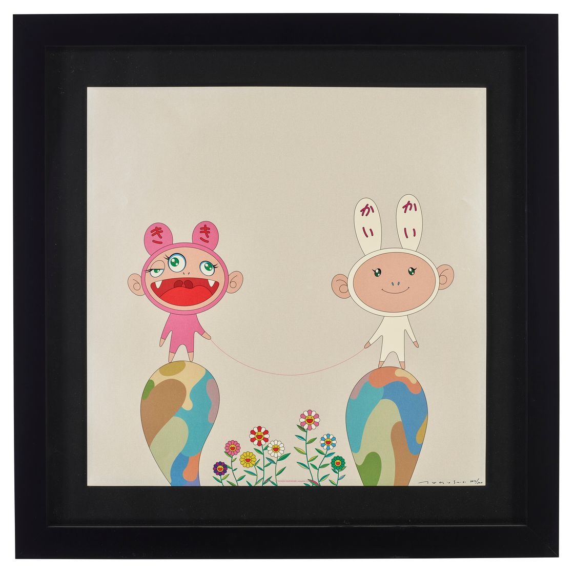 Takashi Murakami — Три гравюры художника, изображение 2
