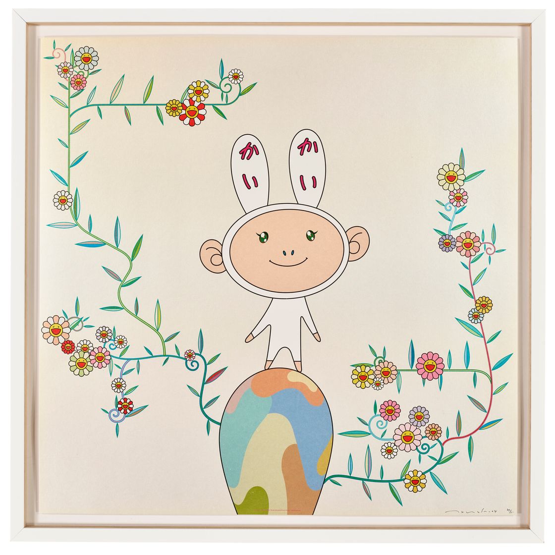 Takashi Murakami — Три гравюры художника, изображение 3