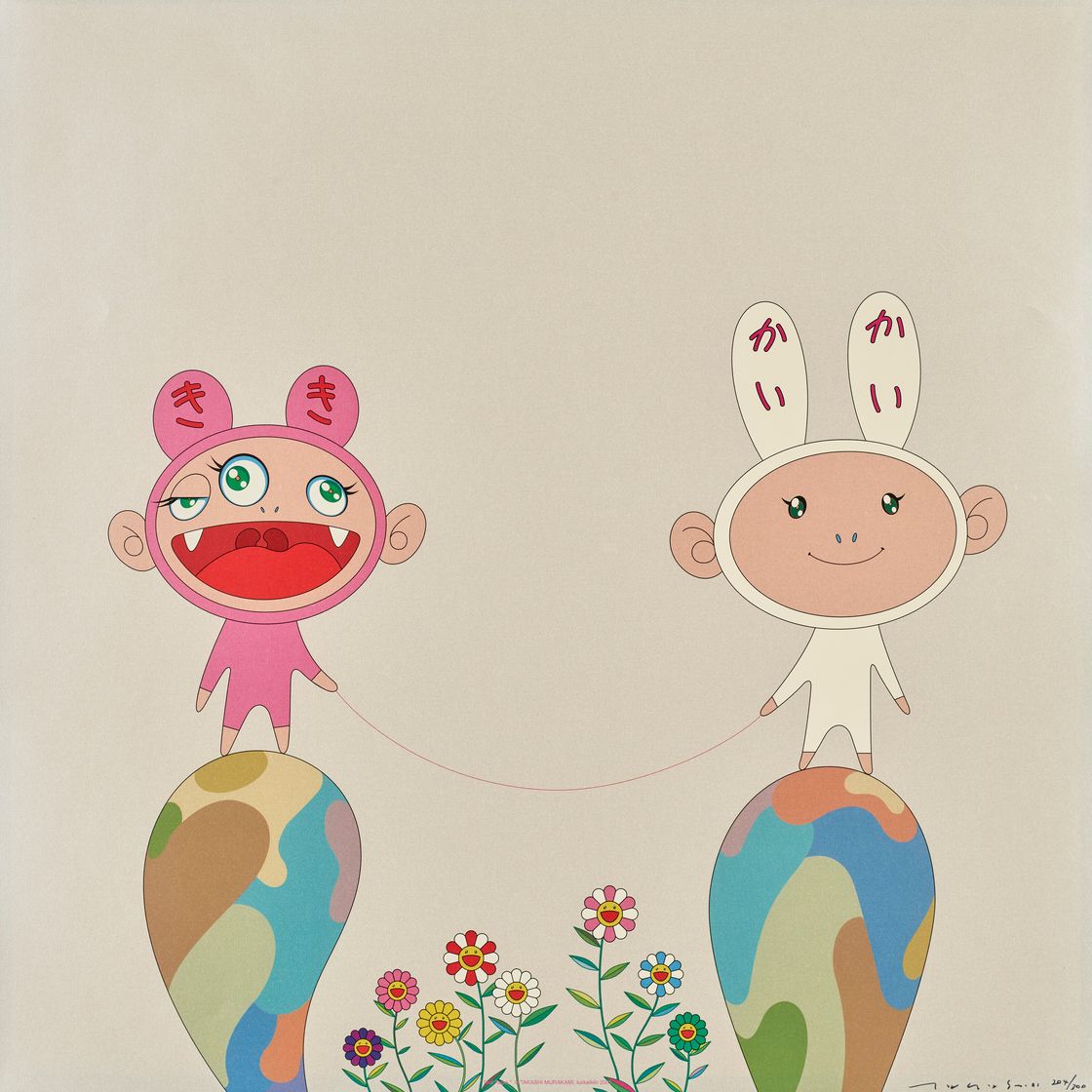 Takashi Murakami — Три гравюры художника, изображение 5