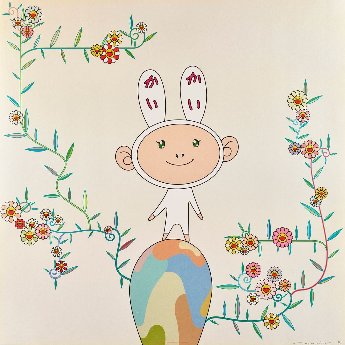 Takashi Murakami — Три гравюры художника, изображение 6