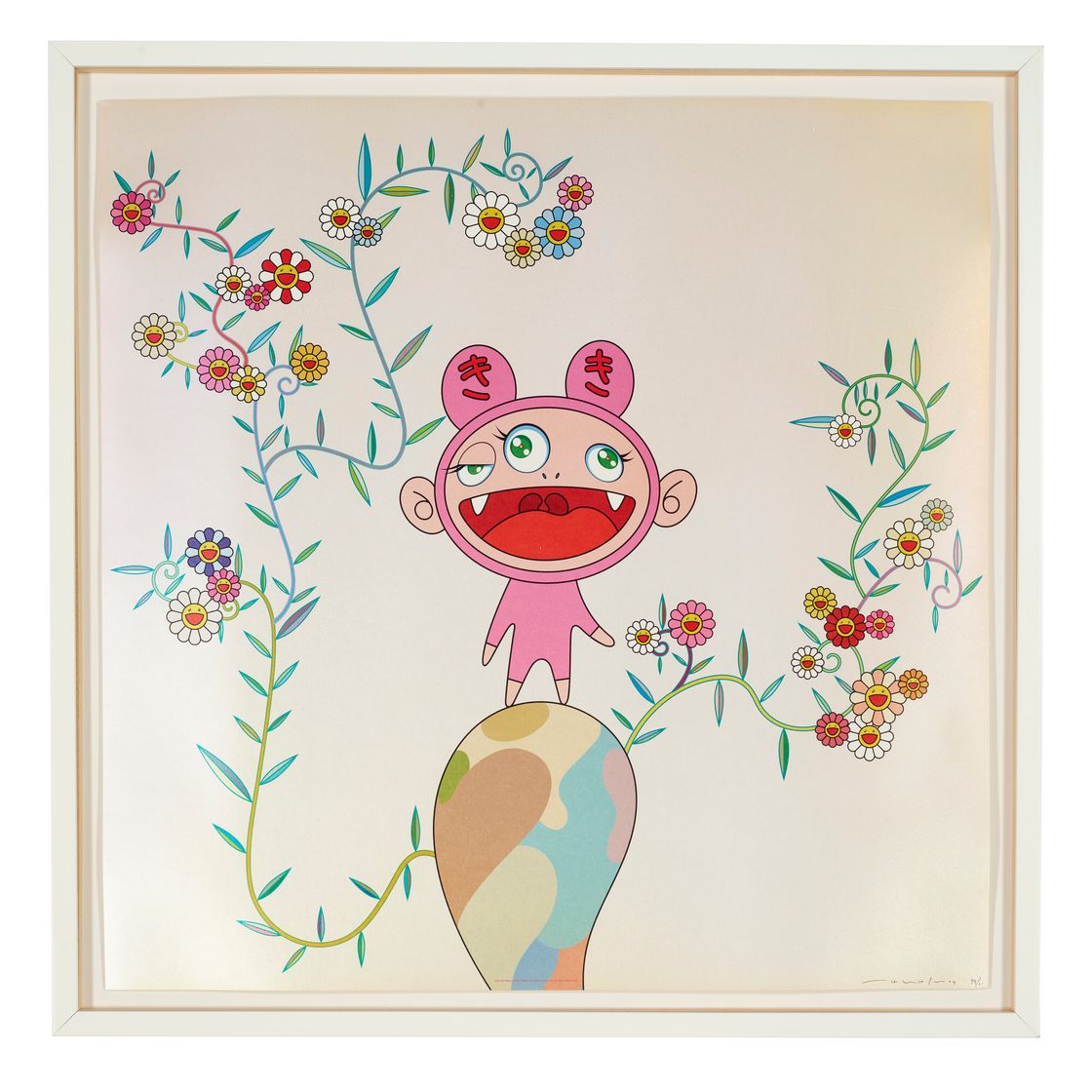 Takashi Murakami — Три гравюры художника, изображение 7