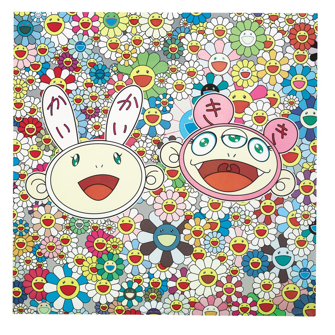 Takashi Murakami — Три гравюры художника, изображение 1