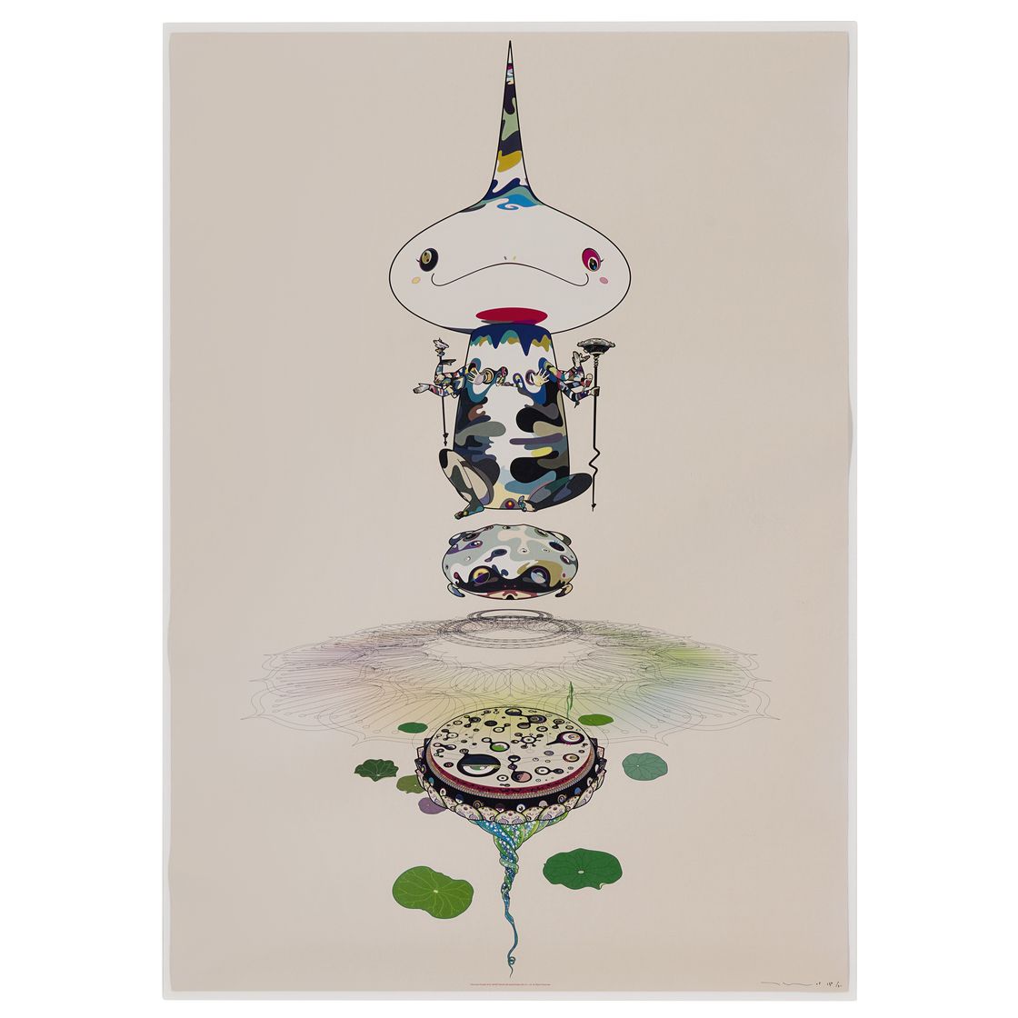 Takashi Murakami — Три гравюры художника, изображение 2
