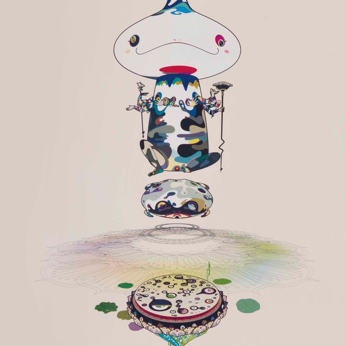 Takashi Murakami — Четыре гравюры художника, изображение 1