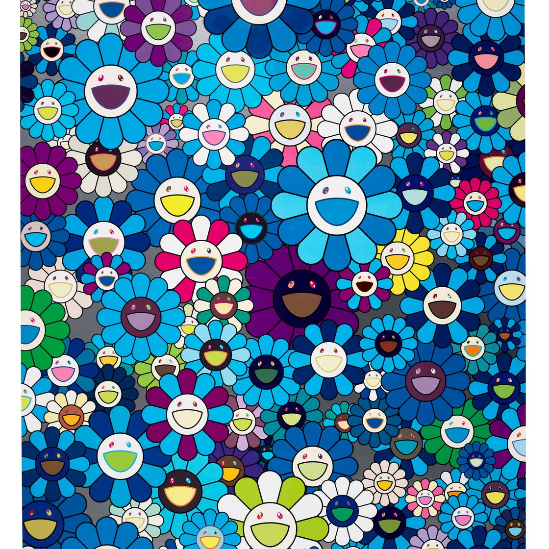 Takashi Murakami — Дань уважения IKB 1957 C