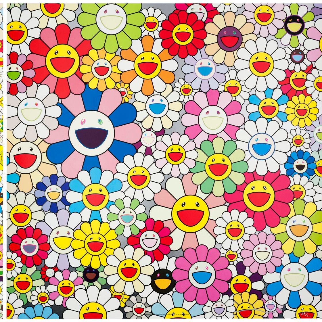 Takashi Murakami — Три гравюры художника