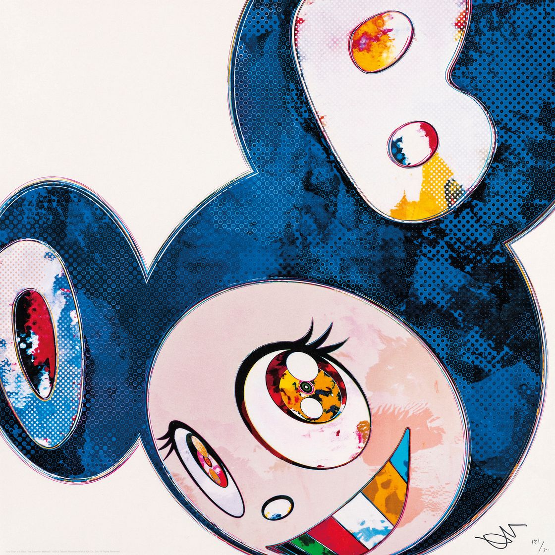 Takashi Murakami — И затем x 6 (Красный: Метод Superflat), изображение 2