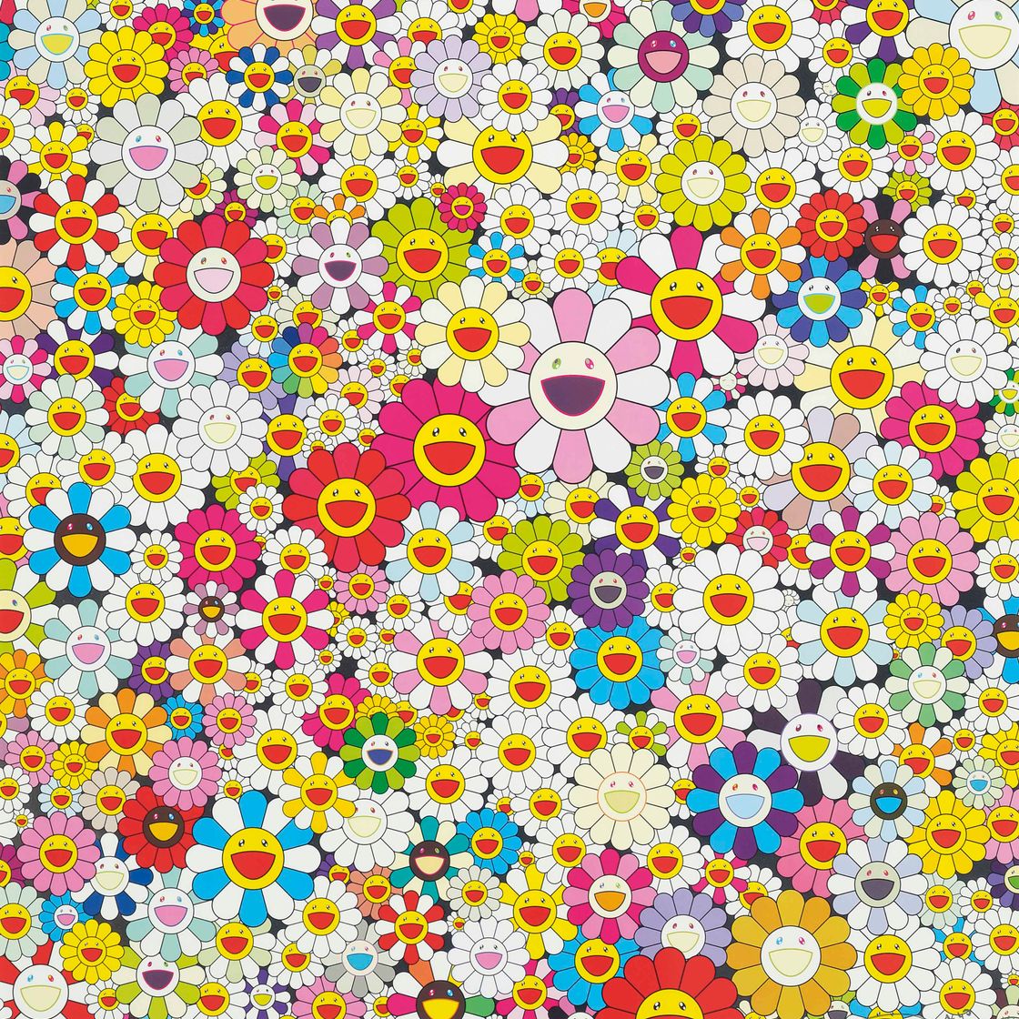Takashi Murakami — Цветы на небесах