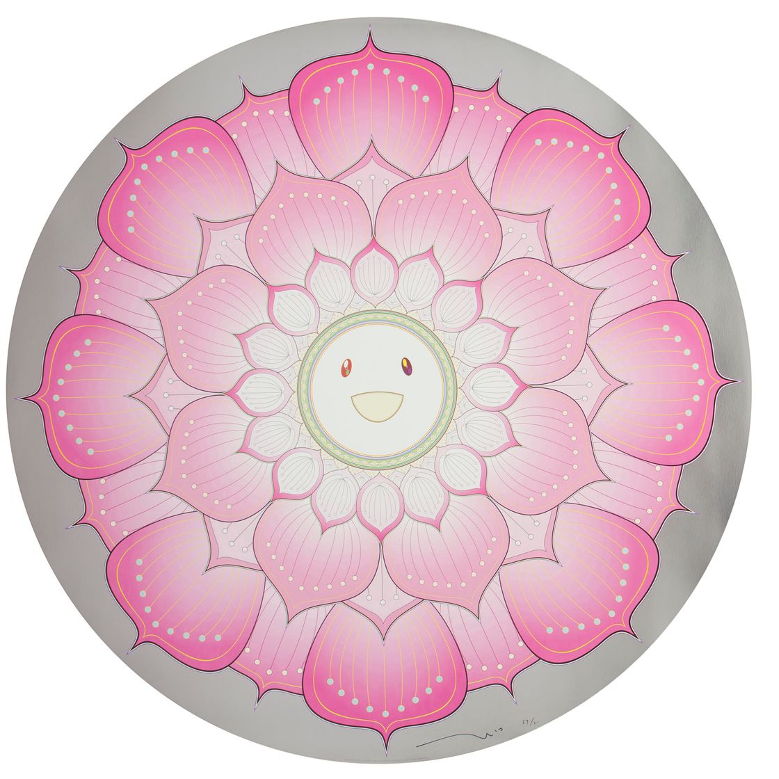 Takashi Murakami — Цветок лотоса (розовый)