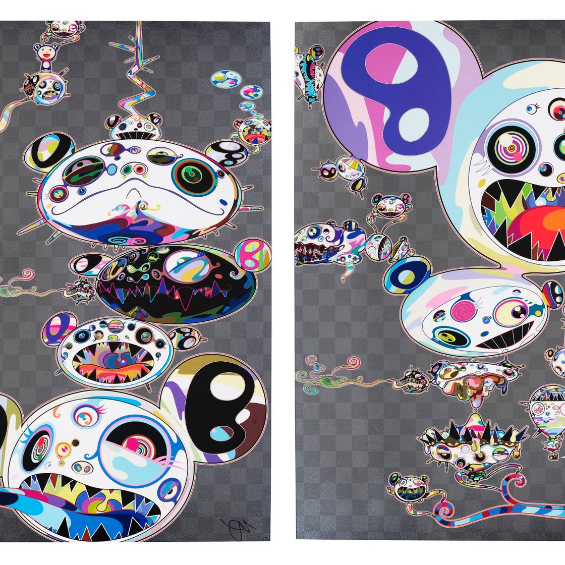 Takashi Murakami — Другое Измерение, Касающееся Вашей Ладони; И Сцепленные Руки
