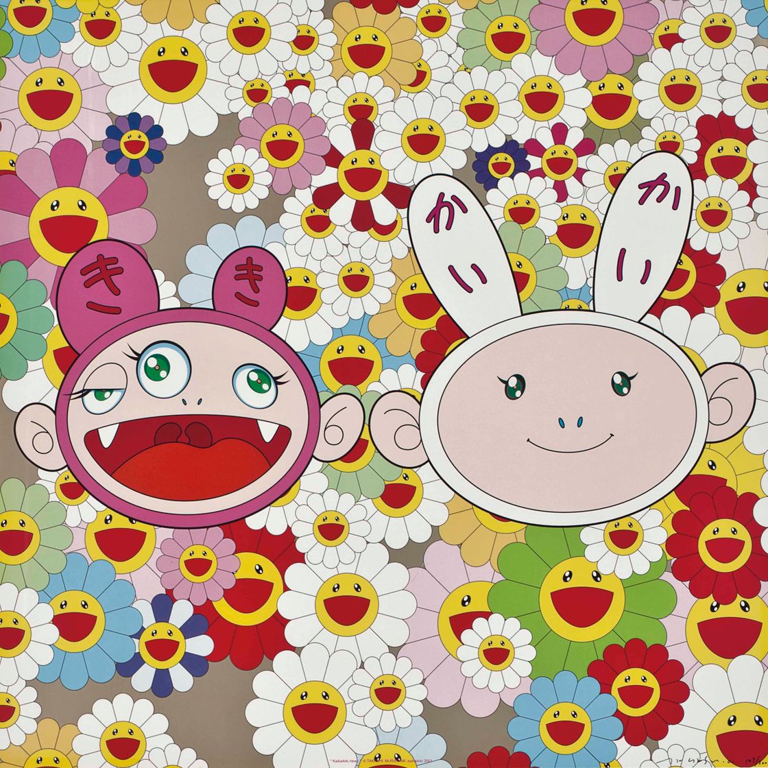 Takashi Murakami — Три гравюры художника