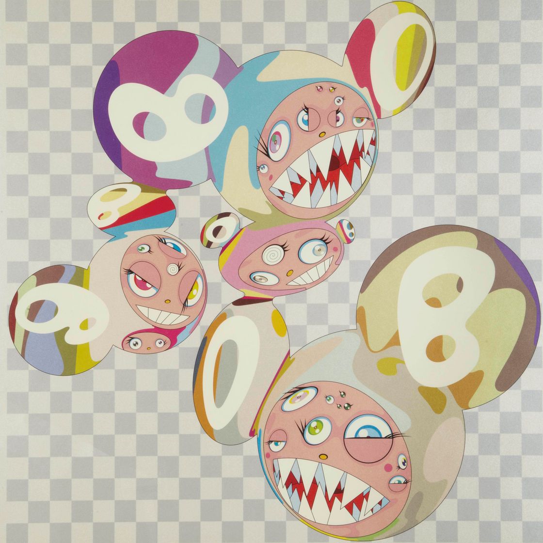 Takashi Murakami — Пара-Кити Доб ; Глаза желейной рыбки