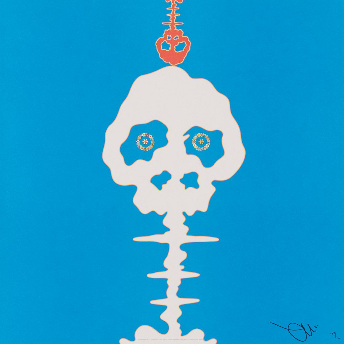 Takashi Murakami — Тайм Бокан - синий