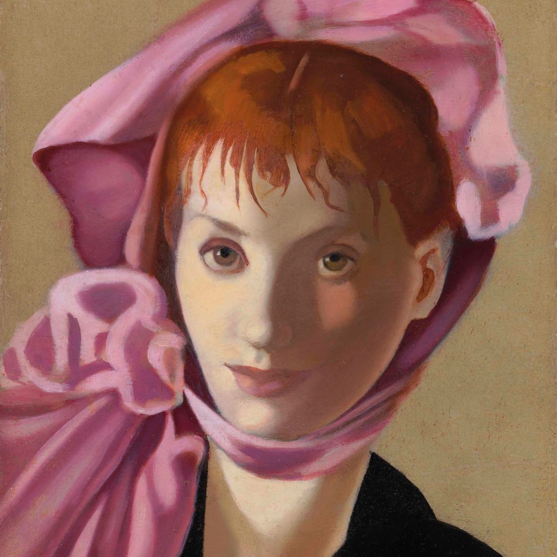 Tamara de Lempicka — Портрет молодой девушки по-русски (спереди ); Абстрактный этюд ( сзади )