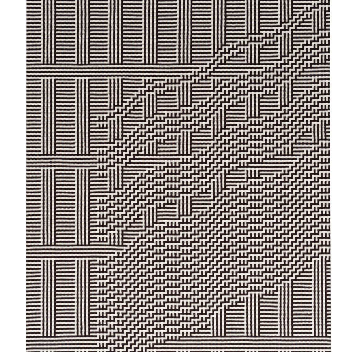 Tauba Auerbach — Теневое плетение - Фасадная разделенная волна II, изображение 1