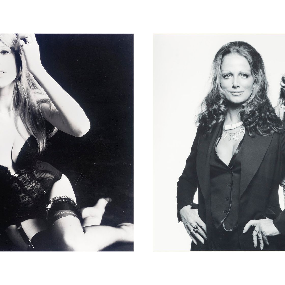 Terry O'Neill — Марианна Фейтфул, а также Джоан и Джеки Коллинз