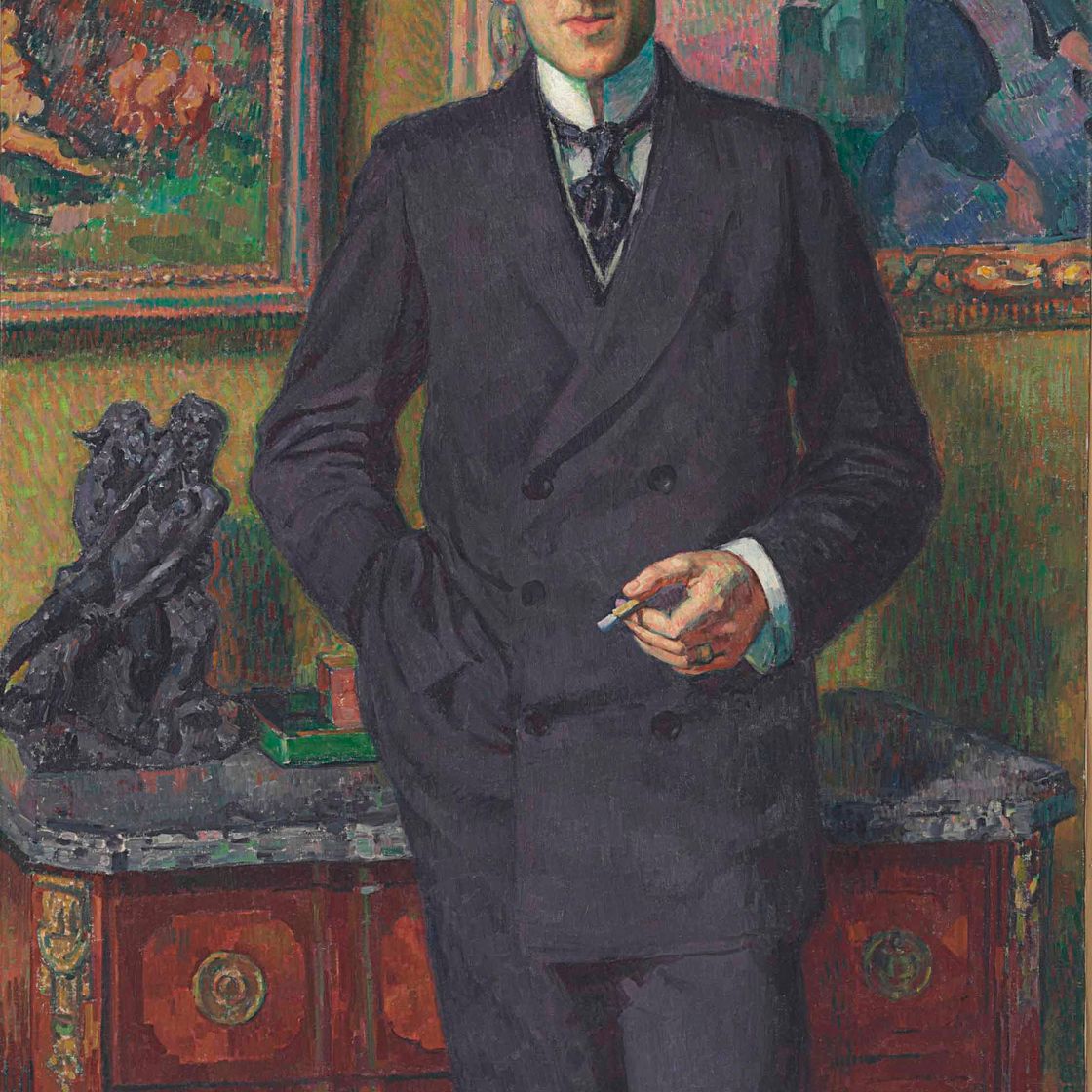 Theo van Rysselberghe — Портрет Жана Келлера