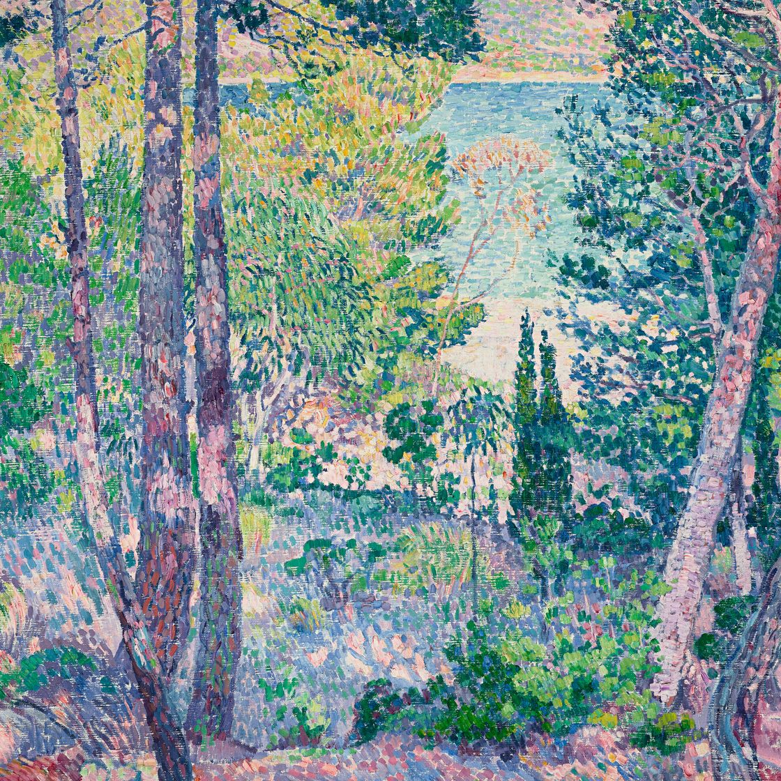 Theo van Rysselberghe — Эвкалипт по-кавалерийски, изображение 1
