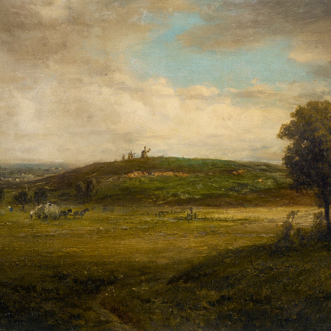 Theodore Rousseau — Ле-Мулен-де-ла-Батт, Монмартр