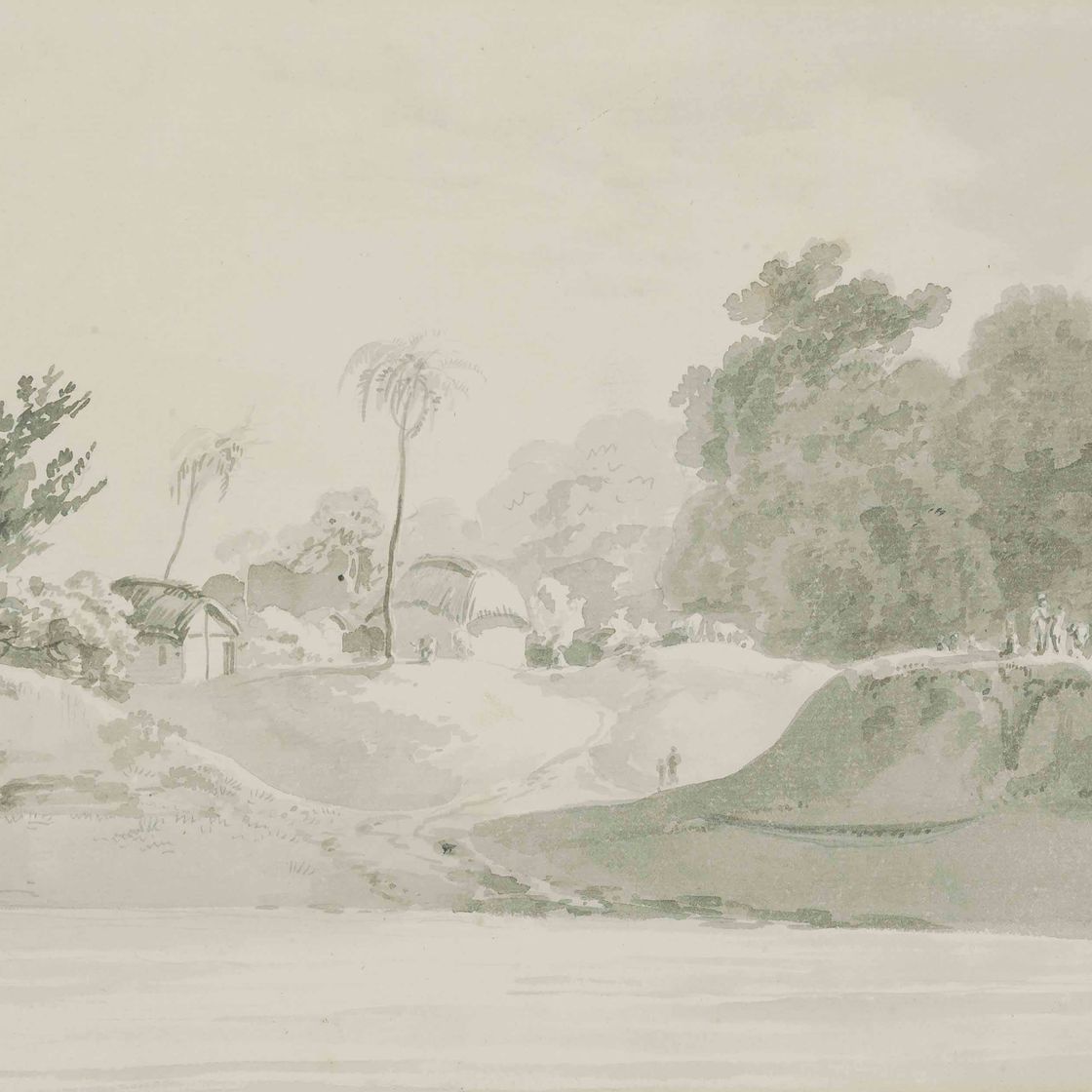 Thomas Daniell — Река Хугли, Банделлон