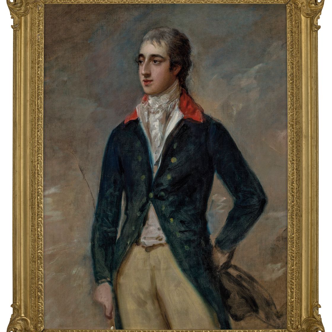 Thomas Gainsborough — Портрет принца Эрнеста Августа (1771-1851), впоследствии короля Ганновера, в три четверти роста, в виндзорском мундире, изображение 2