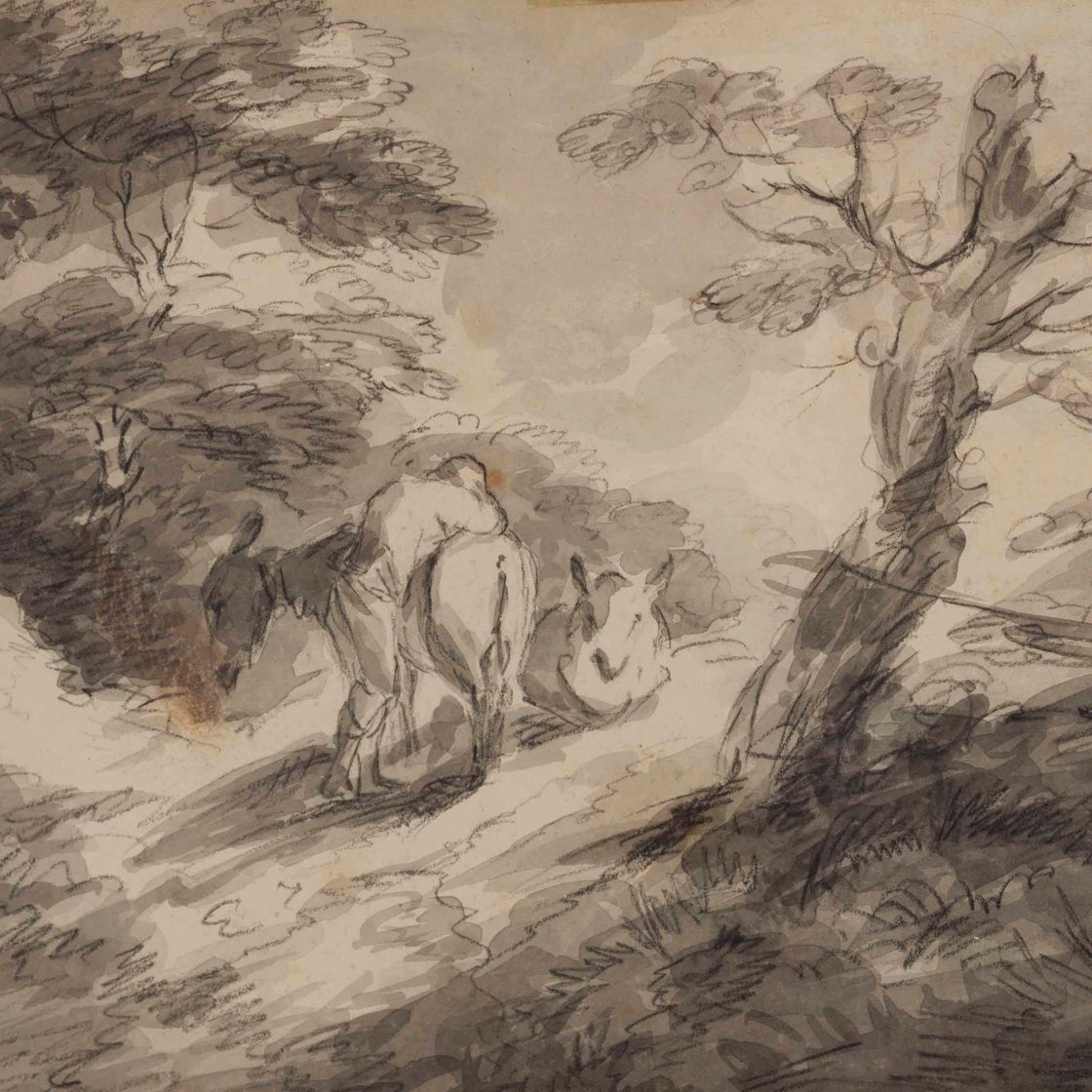 Thomas Gainsborough — Отдых на обочине