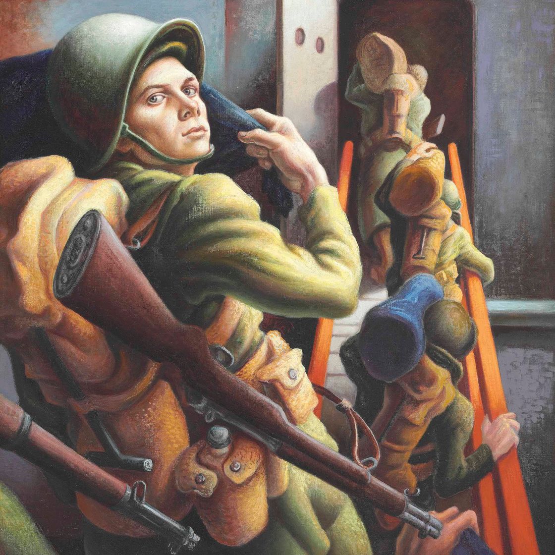 Thomas Hart Benton — Отправка из