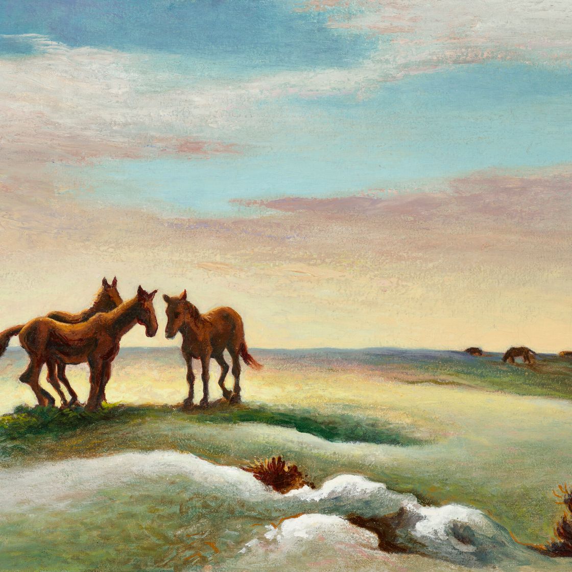 Thomas Hart Benton — Разговор, изображение 1
