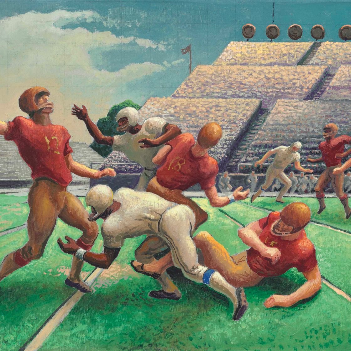 Thomas Hart Benton — Подготовка к "Прямому проходу"