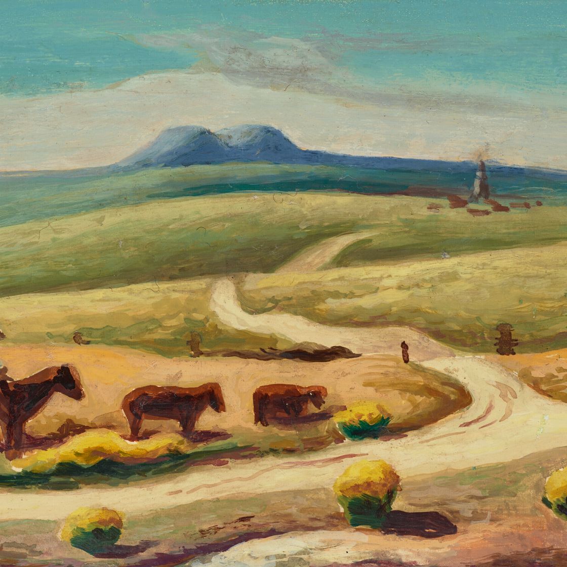 Thomas Hart Benton — Высокогорные равнины, изображение 1