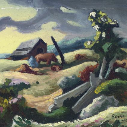 Thomas Hart Benton — Июньское утреннее исследование