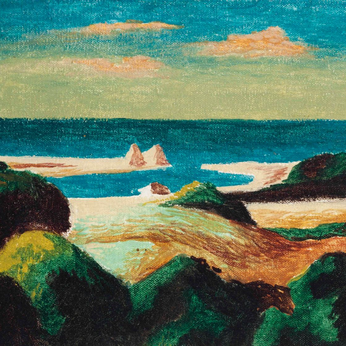 Thomas Hart Benton — Пруд Менемша, Мартас-Виньярд