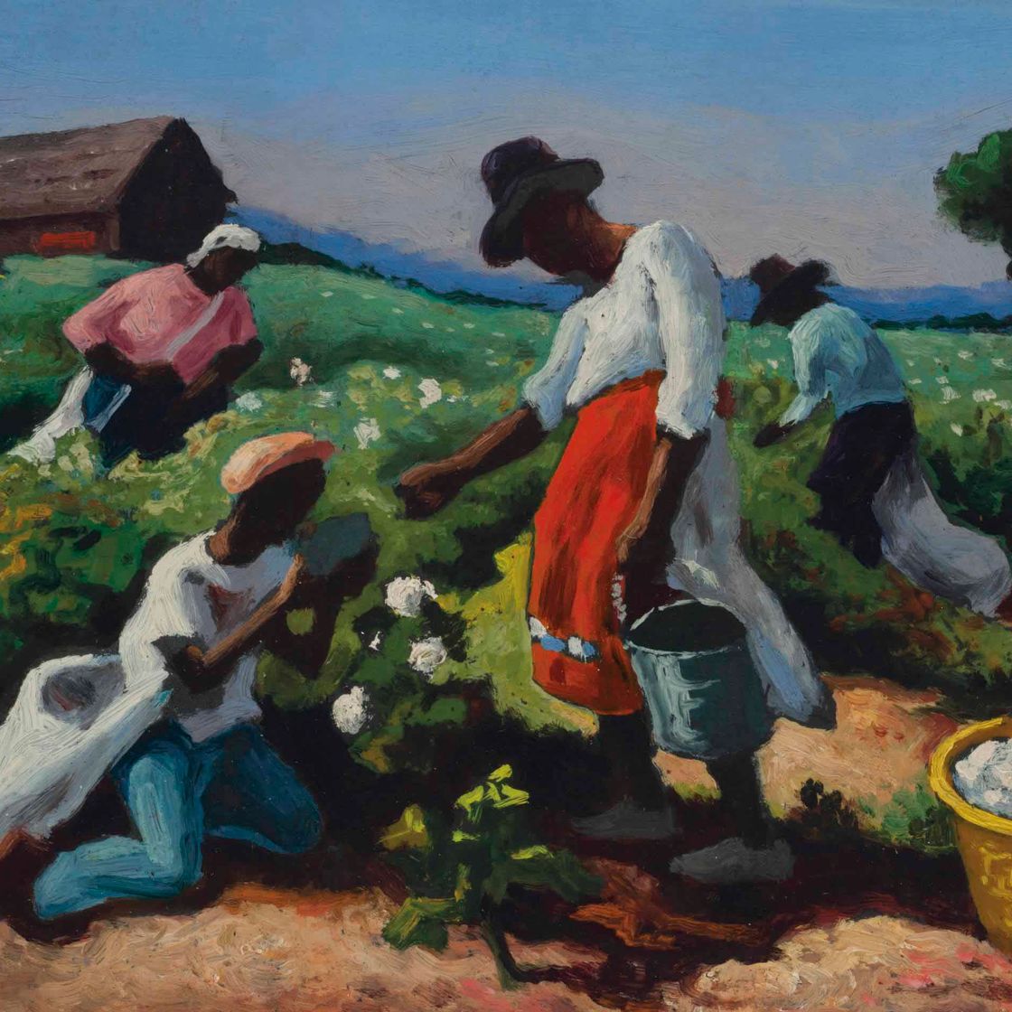 Thomas Hart Benton — Сборщики хлопка