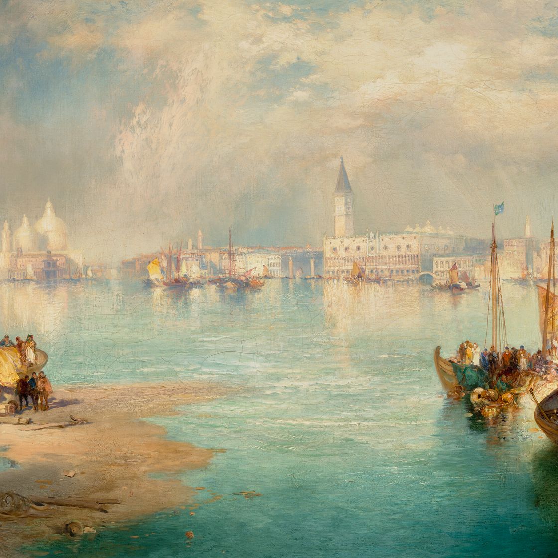Thomas Moran — Венеция, изображение 1