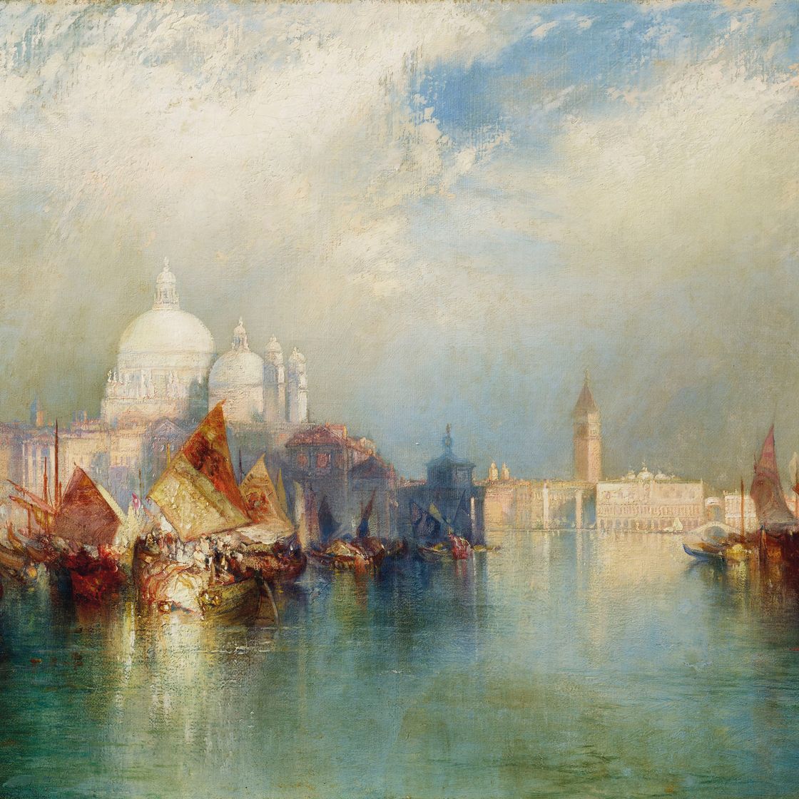 Thomas Moran — Венецианская сцена