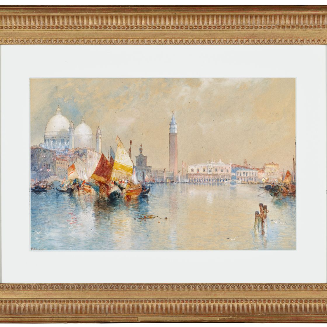 Thomas Moran — Большой канал в Венеции, изображение 2