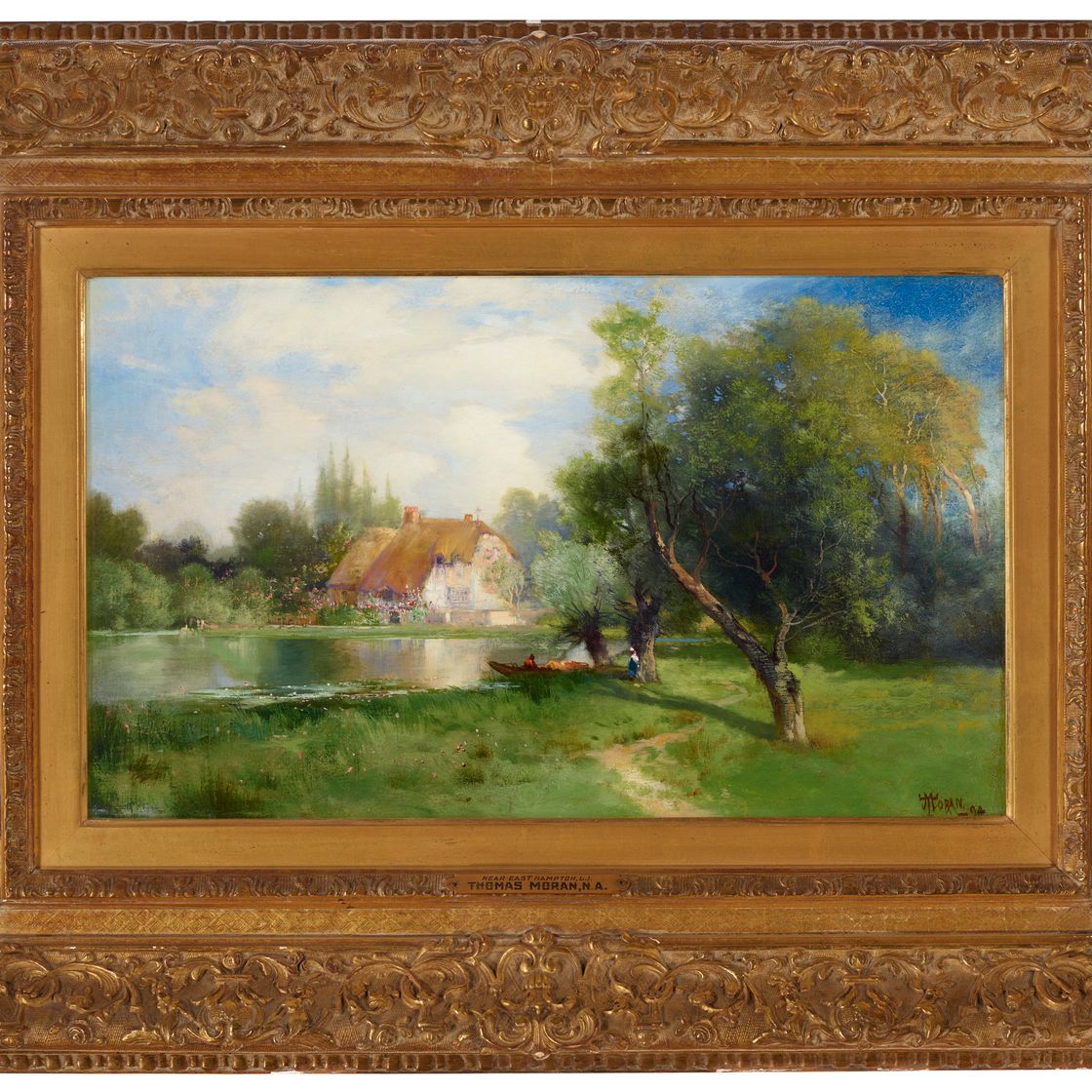 Thomas Moran — Недалеко от Ист-Хэмптона, Лонг-Айленд, изображение 2