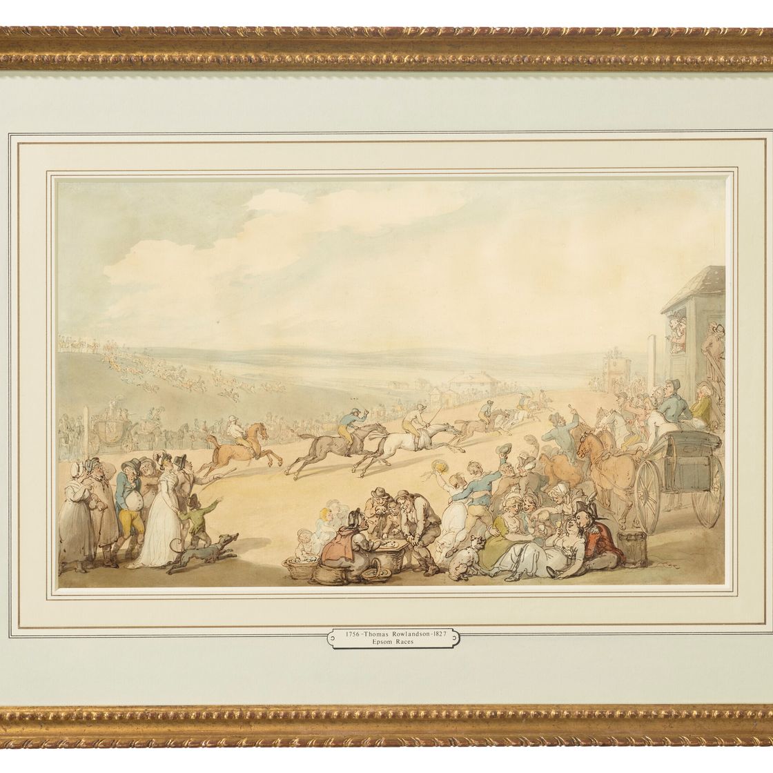 Thomas Rowlandson — Гонки в Эпсоме, изображение 2
