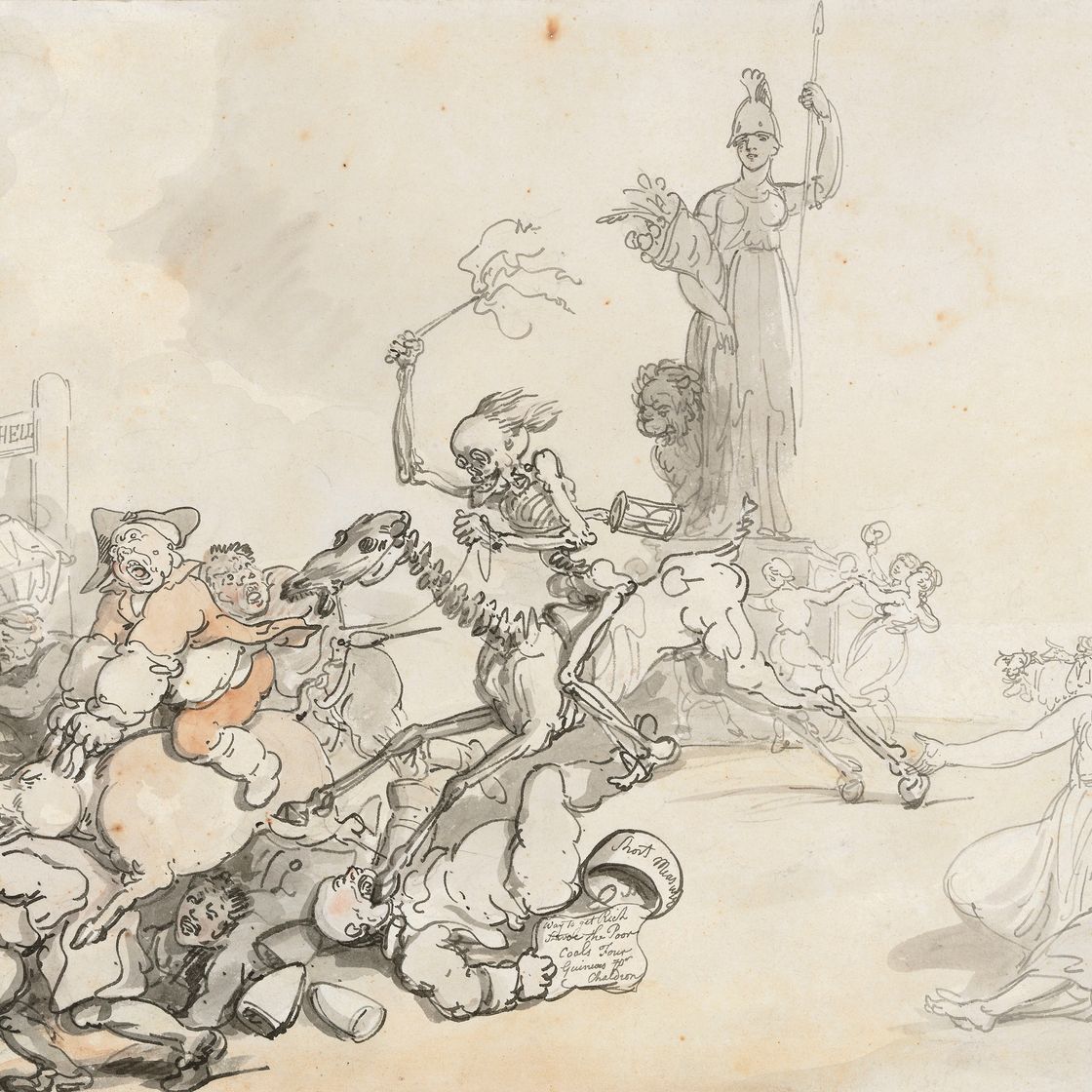 Thomas Rowlandson — Падение монополии