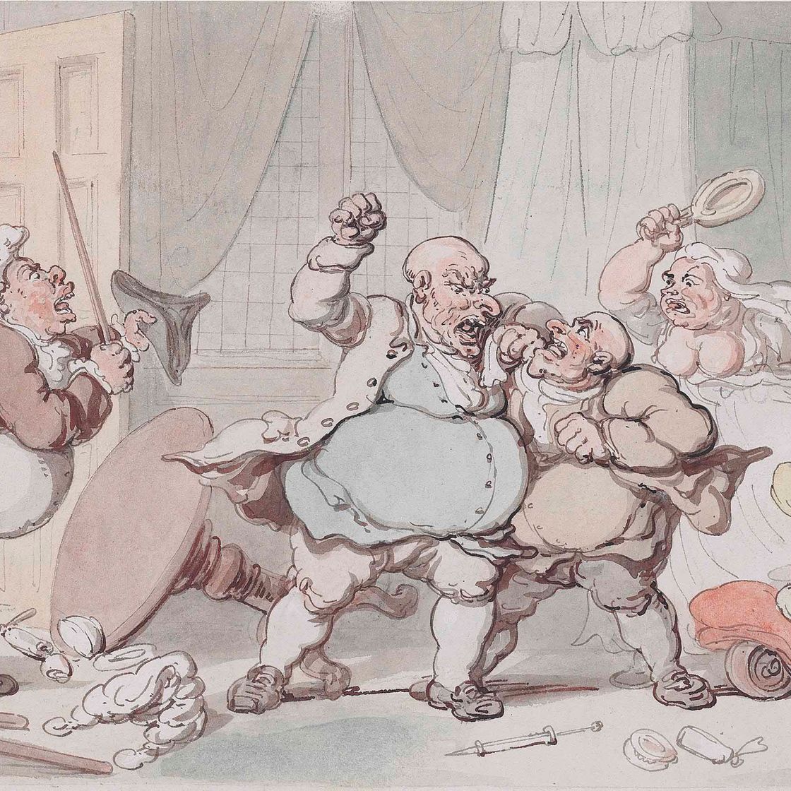 Thomas Rowlandson — Врачи расходятся во мнениях