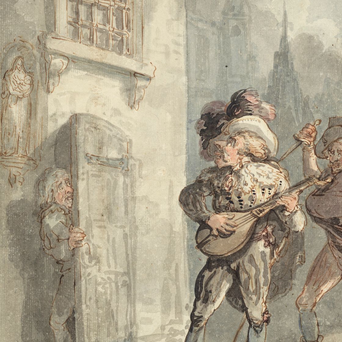 Thomas Rowlandson — Испанский поклонник, изображение 1