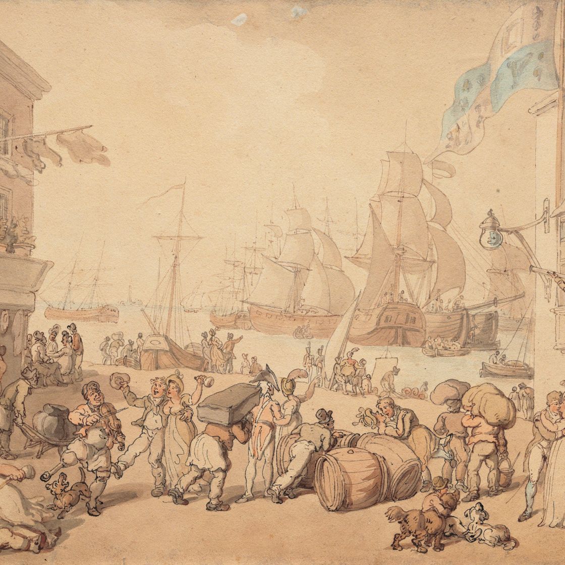 Thomas Rowlandson — Портсмут-Пойнт