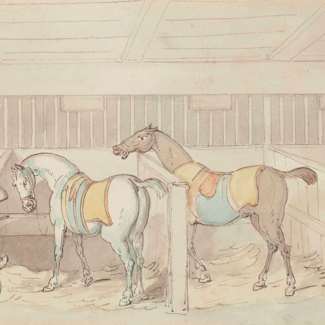 Thomas Rowlandson — Осматриваю крепления